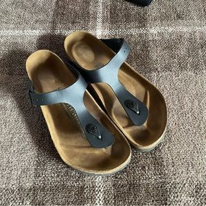 Birkenstock gizeh black sandals 40